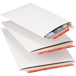 Colompac enveloppe d'expédition CP012, ft 17 x 24,5 x 3 cm, blanc