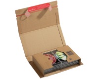 Colompac shipping box CP020, size 25.1 x 16.5 x 6 cm, brown