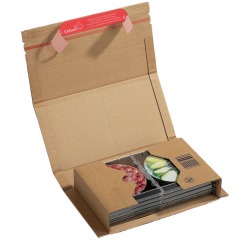 Colompac verzenddoos CP020, ft 25,1 x 16,5 x 6 cm, bruin