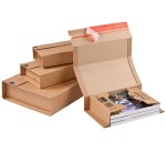 Colompac boîte d'expédition CP020, ft 33 x 27 x 8 cm, brun