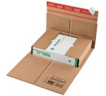 Colompac Versandkarton CP035, Maße 35 x 32 x 8 cm, braun