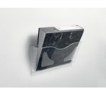 Deflecto DocuPockets wall organizer, single pocket, clear