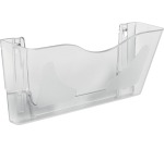 Deflecto DocuPockets wall organizer, single pocket, clear