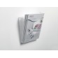 Deflecto DocuPockets trieur mural portrait, 1 compartiment, transparent