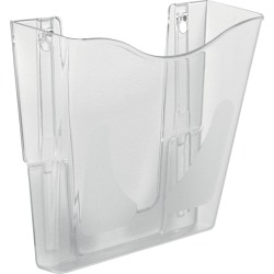 Deflecto DocuPockets trieur mural portrait, 1 compartiment, transparent
