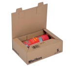 Colompac boîte d'expédition small, ft 25 x 17,5 x 8 cm, brun