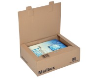 Colompac verzenddoos medium, ft 32,5 x 24 x 10,5 cm, bruin