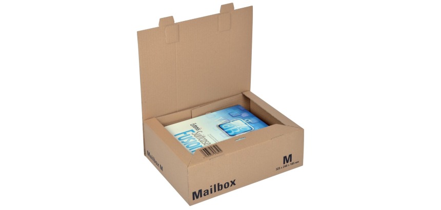 Colompac boîte d'expédition medium, ft 32,5 x 24 x 10,5 cm, brun