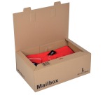 Colompac boîte d'expédition large, ft 39,5 x 25 x 14 cm, brun