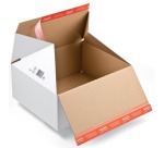 Colompac boîte d'expédition CP155, ft 18,4 x 14,9 x 12,7 cm, brun