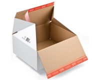 Colompac boîte d'expédition CP155, ft 18,4 x 14,9 x 12,7 cm, brun