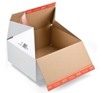 Colompac boîte d'expédition CP155, ft 38,9 x 32,5 x 16 cm, brun