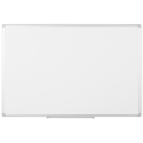 Whiteboard Earth in enamelled steel, magnetic, aluminium frame