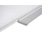 Bi-Office Earth Magnetic Whiteboard, enamel panel surface, anodized aluminum frame, size 60x45 cm