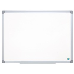 Whiteboard Earth in enamelled steel, magnetic, aluminium frame