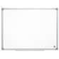 Whiteboard Earth in enamelled steel, magnetic, aluminium frame
