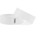 Combicraft bracelets en Tyvek, blanc, paquet de 100 pièces