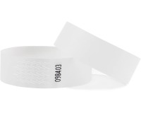 Combicraft polsbandjes Tyvek, wit, pak van 100 stuks