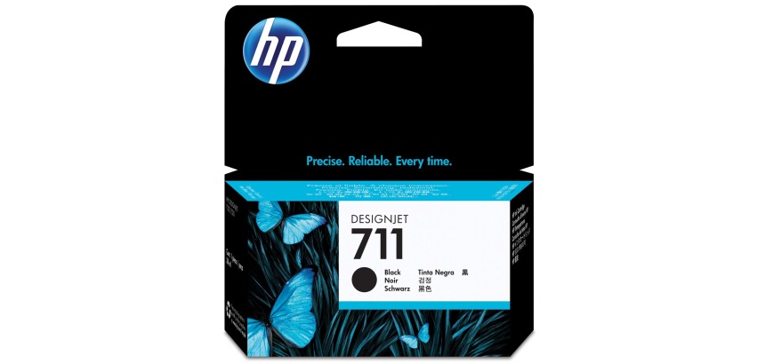 HP inktcartridge 711, 38 ml, OEM CZ129A, zwart