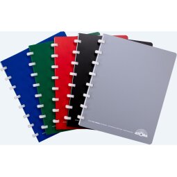 Atoma Eco cahier, ft A5, 144 pages, quadrillé 5 mm, couleurs assorties