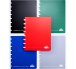 Atoma Eco schrift, ft A5, 144 bladzijden, commercieel geruit, geassorteerde kleuren