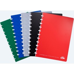 Atoma Eco cahier, ft A4, 144 pages, quadrillé 5 mm, couleurs assorties