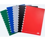 Atoma Eco notebook, A4 size, 144 pages, commercial grid, assorted colors