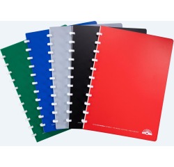 Atoma Eco cahier, ft A4, 144 pages, quadrillé commercial, couleurs assorties
