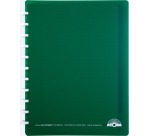 Atoma Eco cahier, ft A4 +, 120 pages, quadrillé 5 mm, 6 intercalaires et 5 pochettes, assorti