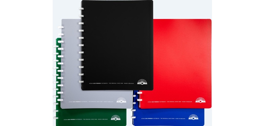 Atoma Eco showalbum voor ft A4, 20 tassen,  geassorteerde kleuren