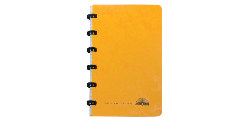 Atoma Classic notitieboekje, ft 9,5 x 14 cm, 120 bladzijden, kartonnen kaft, geassorteerde kleuren