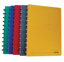 Atoma Classic schrift, ft A5, 144 bladzijden, geruit 5 mm, geassorteerde kleuren