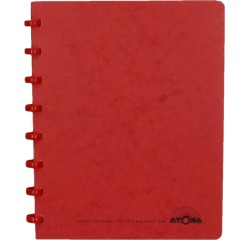 Atoma cahier, ft A5, 144 pages, quadrillé commercial, rouge