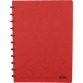 Atoma schrift, ft A4, 144 bladzijden, geruit 5 mm, rood