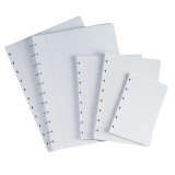 Recharge pour cahier anneaux Atoma 16,5 x 21 cm 5 x 5 mm - 120 pages