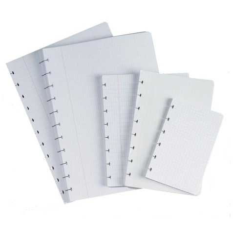 Recharge pour cahier anneaux Atoma 16,5 x 21 cm 5 x 5 mm - 120 pages