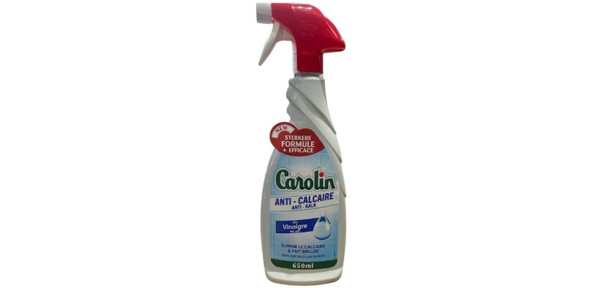 Carolin anti-calcaire, spray de 650 ml