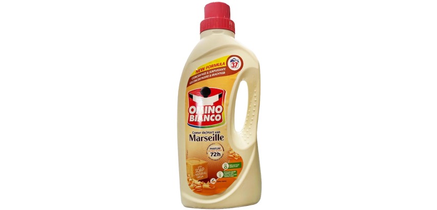 Omino Bianco Marseille detergent, 37 doses, 1.48 L bottle