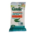 Carolin lingettes humides, eucalyptus, paquet de 80 pièces