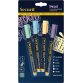 Securit krijtmarker small, blister met 4 stuks in geassorteerde pastelkleuren