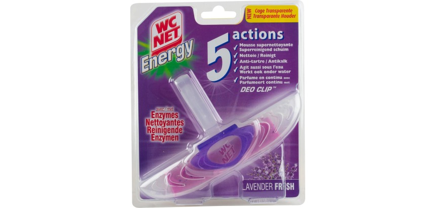WC NET Energy bloc toilette Lavendel Fresh