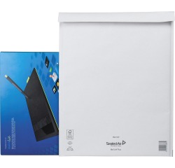 Mail Lite Plus enveloppes à bulles d'air, blanc, K/7, 350 x 470 mm, boîte de 50 pièces