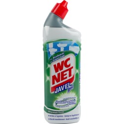 WC NET nettoyant de toilettes Extra White Mountain Fresh, flacon de 750 ml