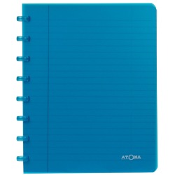 Atoma Trendy cahier, ft A5, 144 pages, PP, ligné, couleurs assorties