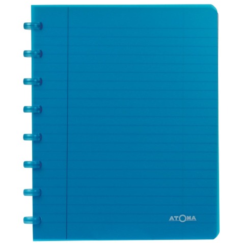 Atoma Trendy cahier, ft A5, 144 pages, PP, ligné, couleurs assorties
