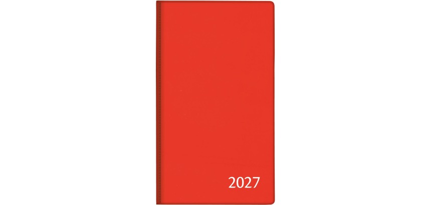 Aurora Visuplan 20 Taschenkalender, sortierte Farben, 2027