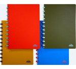 Atoma Nature cahier, ft A4, 144 pages, ligné, couleurs assorties