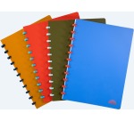 Atoma Nature cahier, ft A4, 144 pages, ligné, couleurs assorties