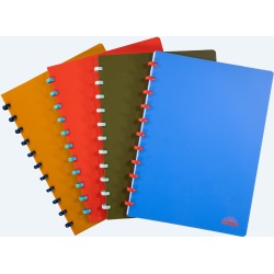 Atoma Nature cahier, ft A4, 144 pages, ligné, couleurs assorties