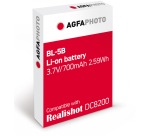AgfaPhoto batterie de rechange pour appareil photo numérique DC8200